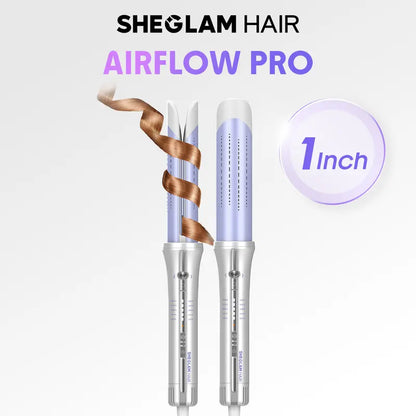 Auto-Rotating Airflow Curler with 360° Cool Lock Technology